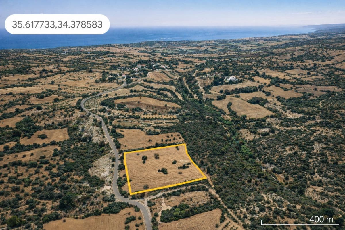 Ayfilon Beach Dipkarpaz Satılık 36.5 Dönüm Arsa — İskele