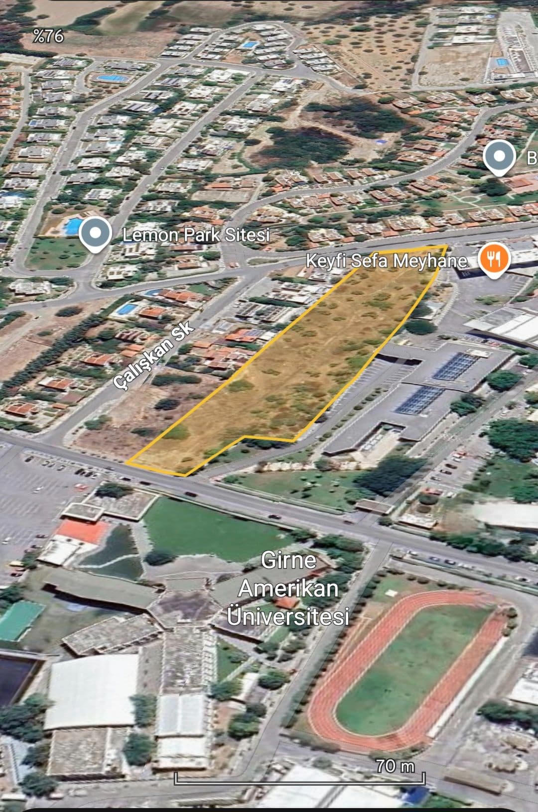 Girne amerikan üniversitesi yanı Satılık Ticari İzinli — Girne, Karaoğlanoğlu
